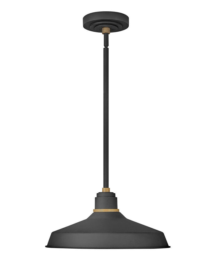 Foundry Classic 10483TK - Pendant Barn Light - Black