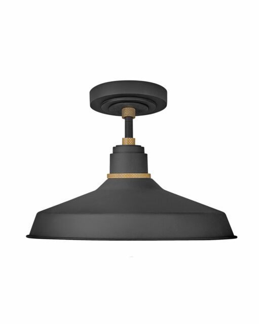 Foundry Classic 10483TK - Pendant Barn Light - Black