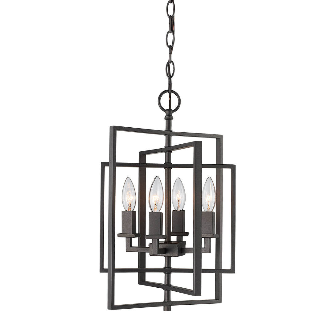 14" El Capitan  Chandelier Sml - Rubbed Oil Bronze