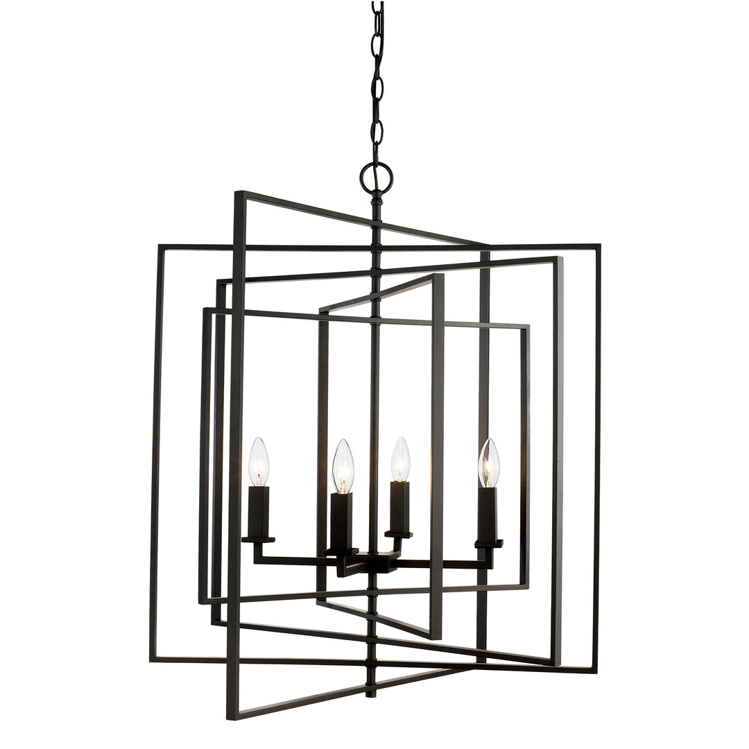 26" El Capitan  Style Cage -  Antique Silver Leaf