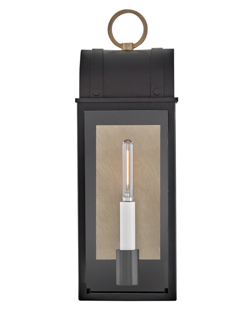 Campbell 10660BK-BU - New Medium Wall Mount Lantern - Black