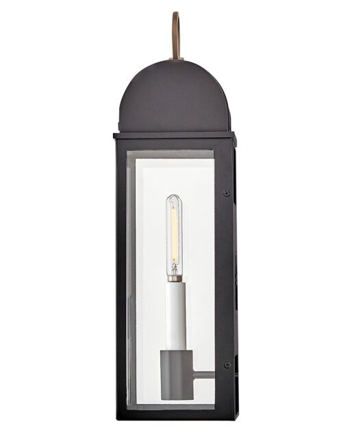 Campbell 10660BK-BU - New Medium Wall Mount Lantern - Black