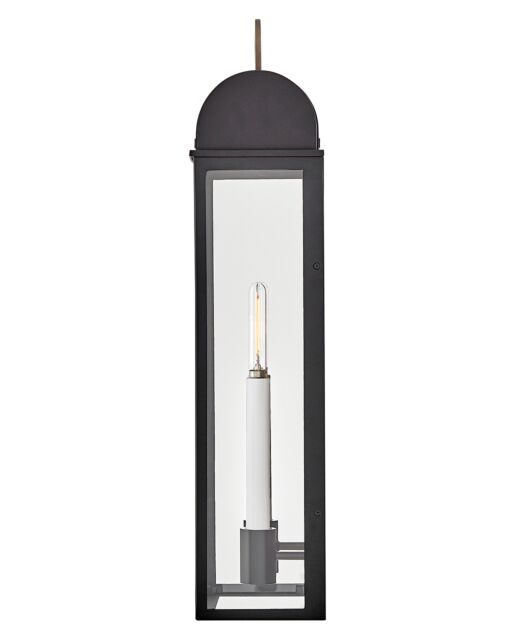 Campbell 10665BK-BU New Large Wall Mount Lantern - Black