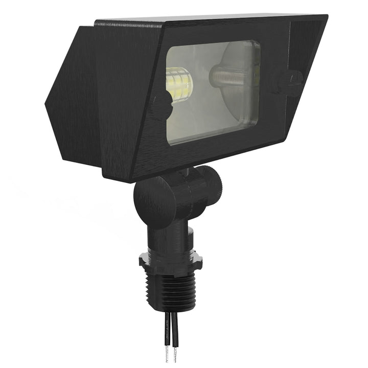 Landscape Flood Light - Small Square, 12V - Black