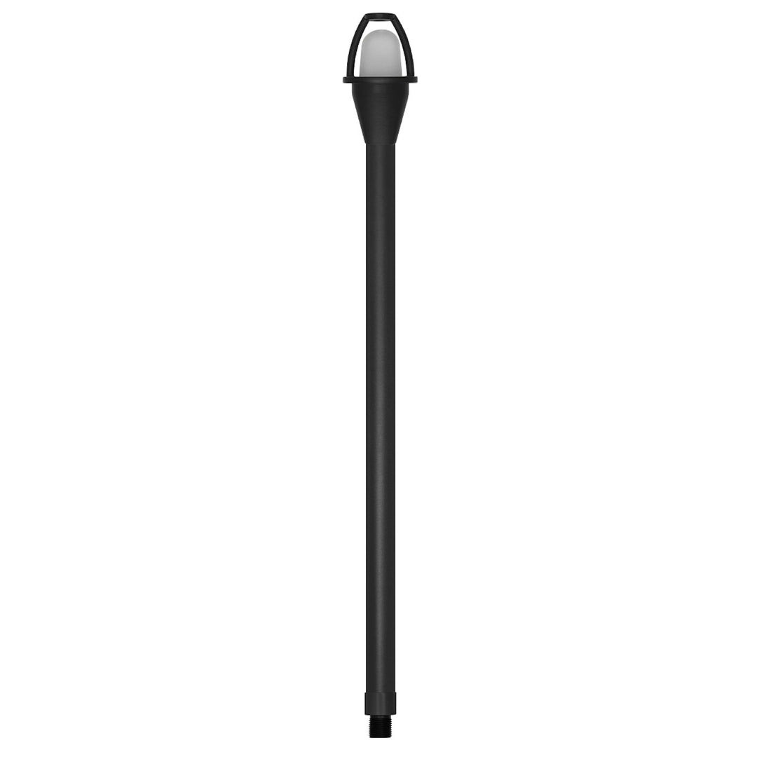 Landscape Path Light Stem - 12" Height - Aluminium Black