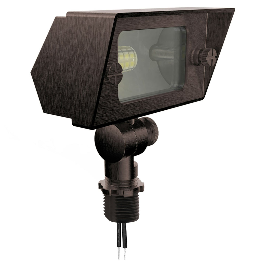 Landscape Flood Light - Small Square, 12V - Bronze