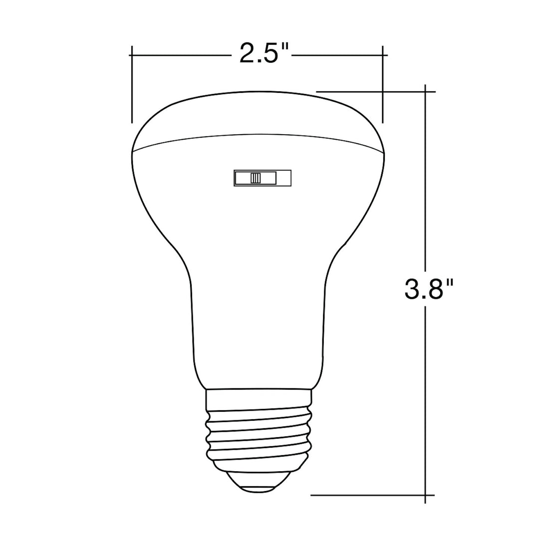 BR20 Series: 5-CCT LED Bulbs 6W