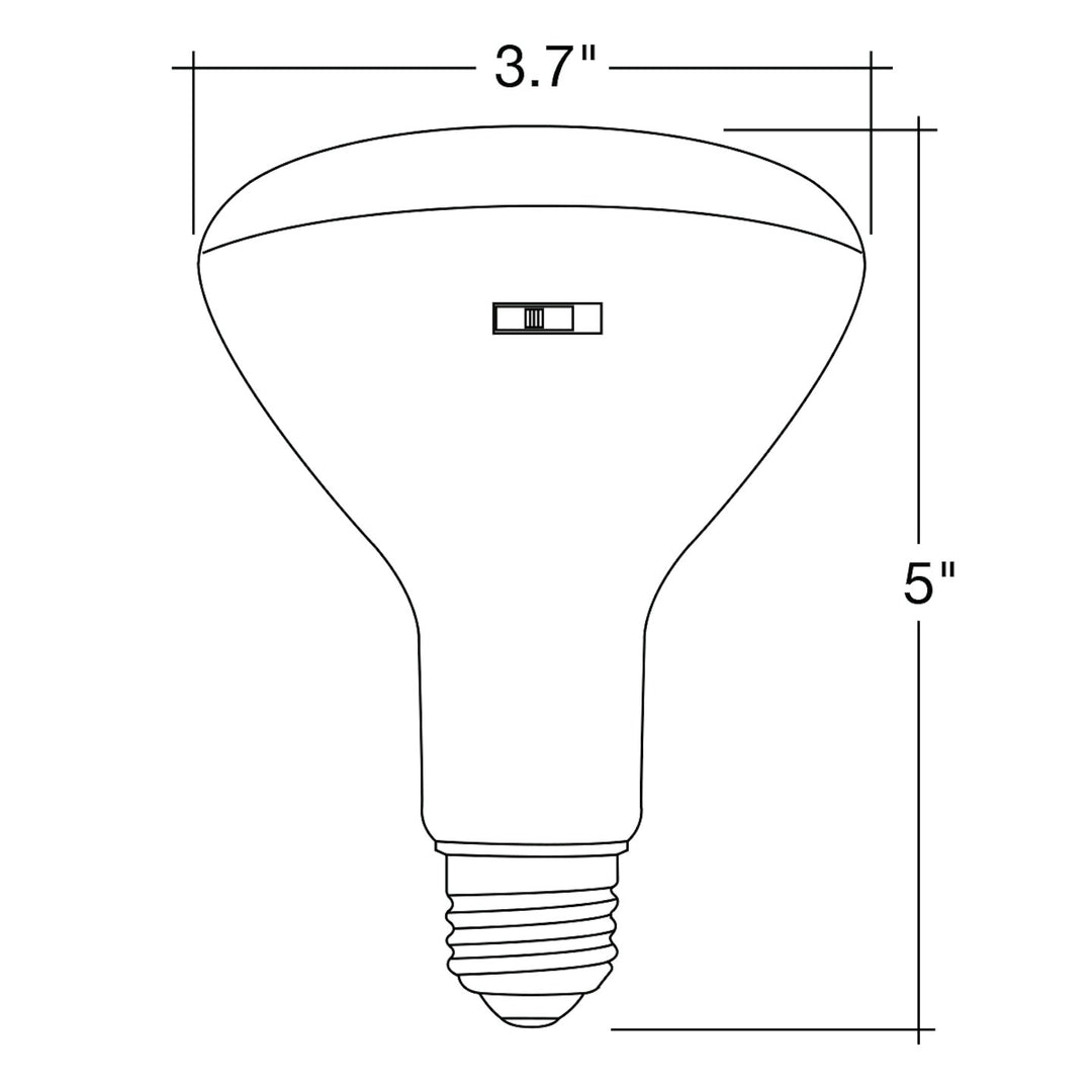 LED-BR30 Series: 5-CCT LED Bulbs 8W