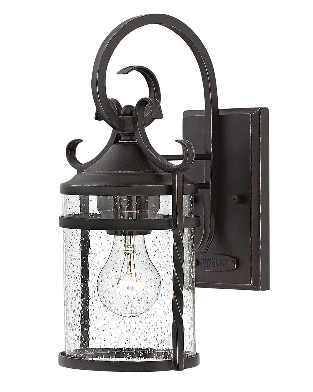 Casa 1140OL-CL - Small Wall Mount Lantern - Black