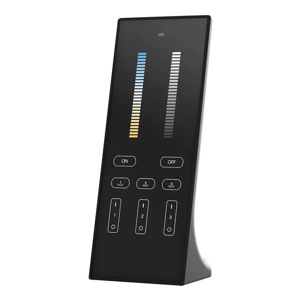 Richee Lighting - 3 Zone Vertical Remote Cct Led Controller - Black