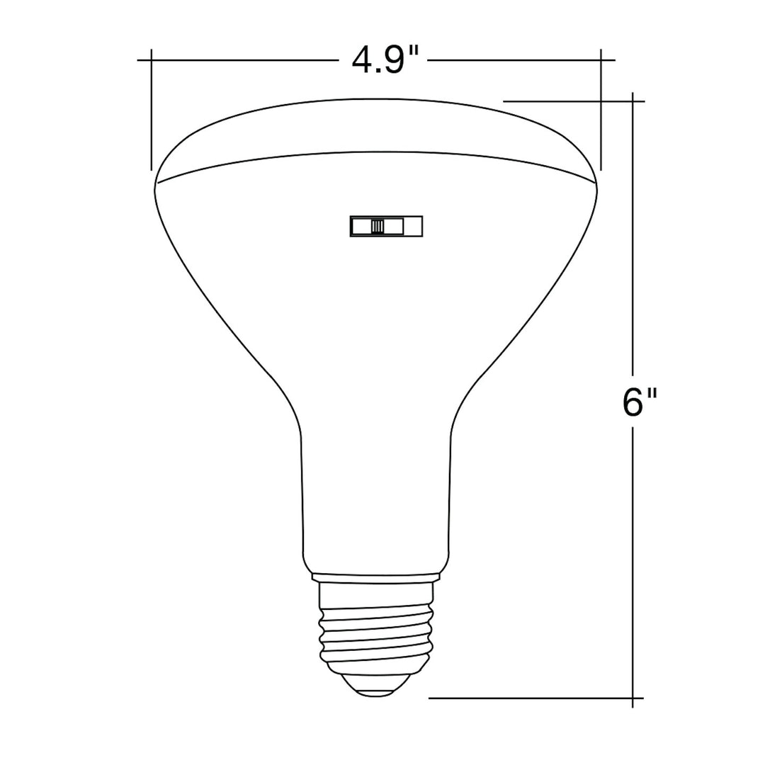 BR40 Series: 5-CCT LED Bulbs 13W