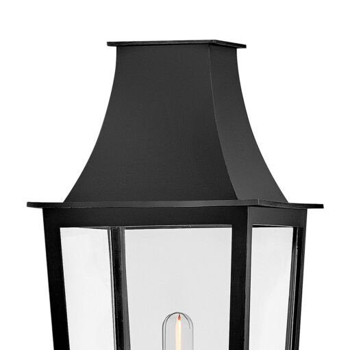 Georgetown 28891BK New Large Post Top Lantern - Black