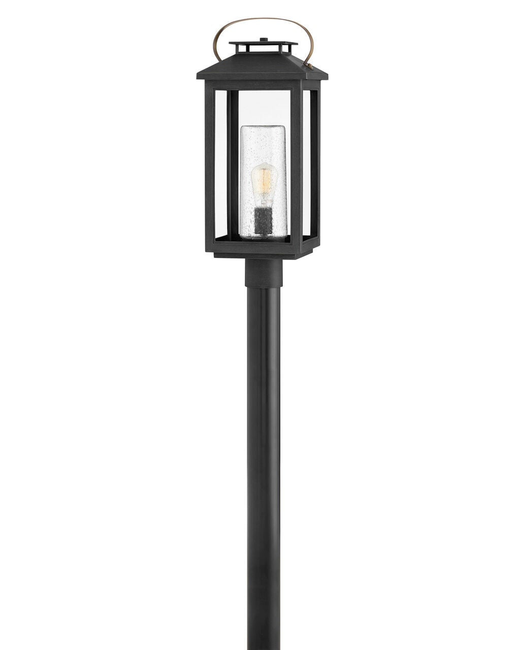 Atwater 1161BK-LL - Large Post Top or Pier Mount Lantern - Black