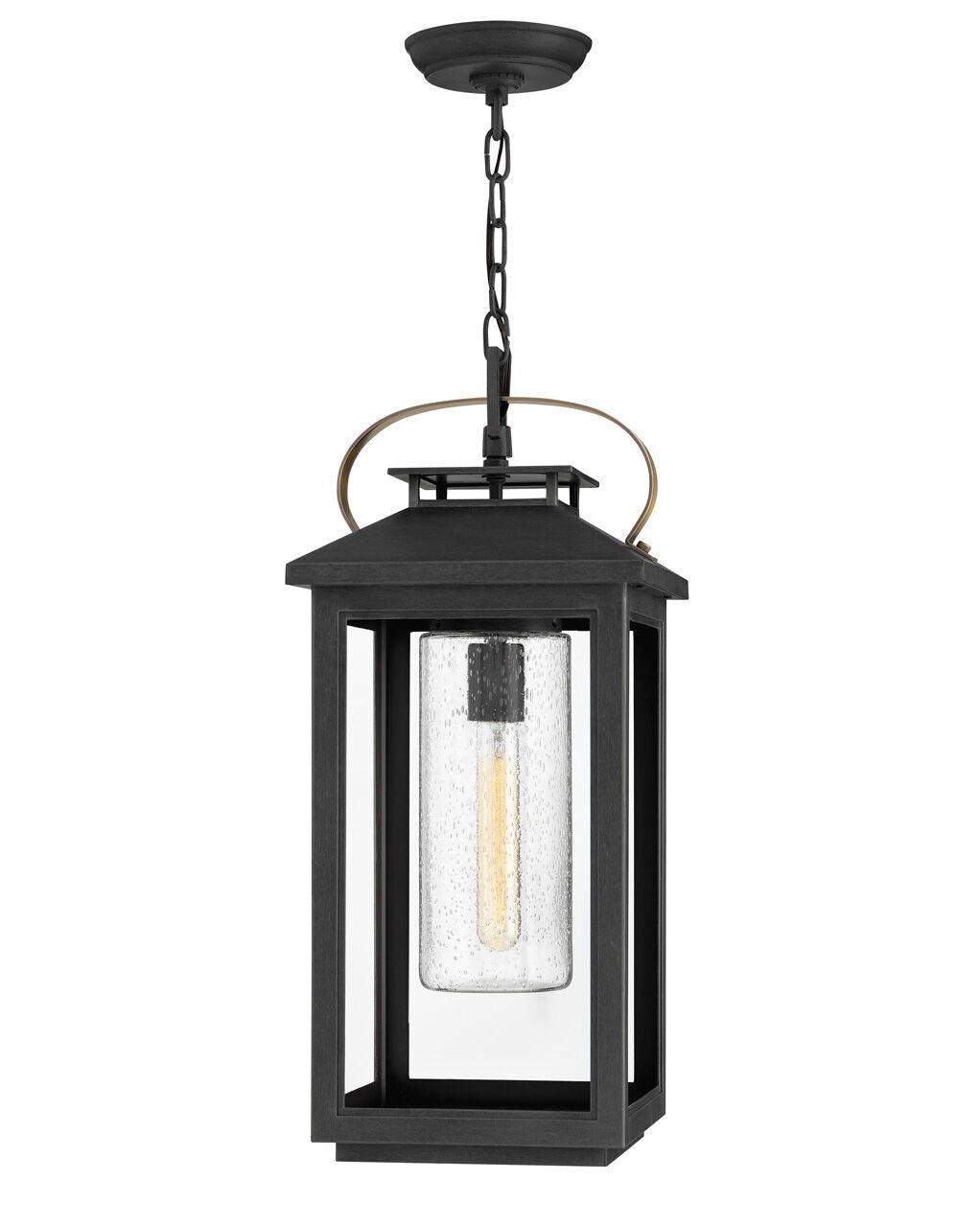 Atwater 1162BK-LL - Large Hanging Lantern - Black