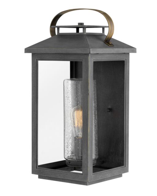 Atwater 1165AH - Large Outdoor Wall Mount Lantern - Bronze