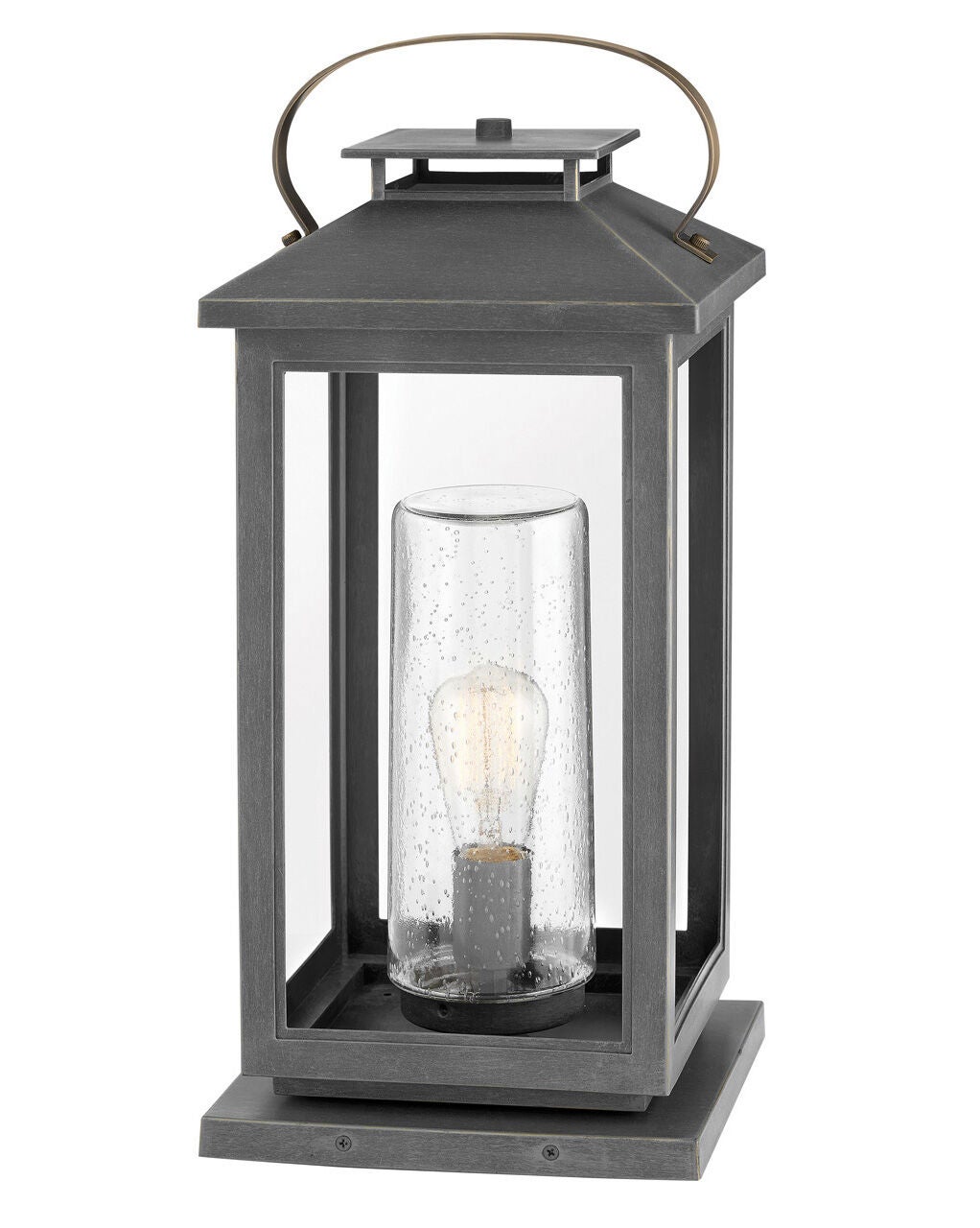 Atwater 1167AH-LL - Large Pier Mount Lantern - Bronze