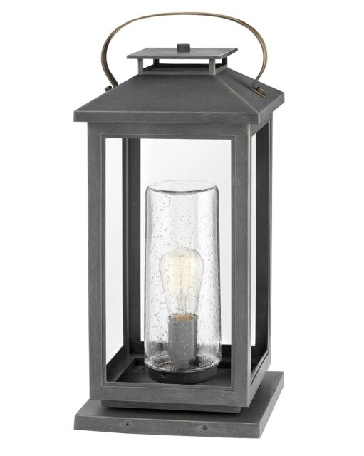 Atwater 1167AH-LV - Large Pier Mount Lantern 12v - Bronze