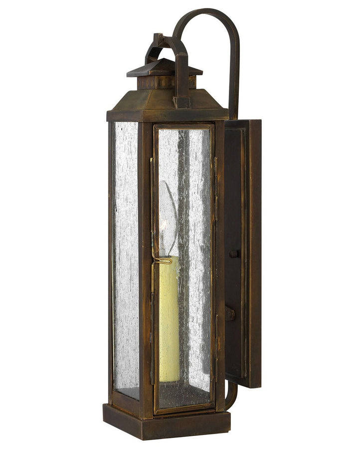 Revere 1180SN - Small Wall Mount Lantern - Brown