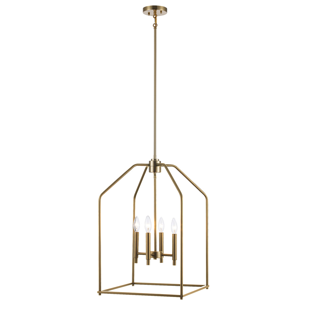 Birdy 4 - Light Caged Pendant - Antique Gold | 11834-16 AG