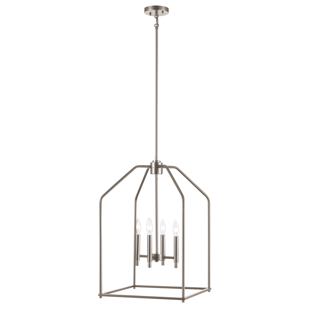 Birdy 4 - Light Caged Pendant - Brushed Nickel | 11834-16 BN