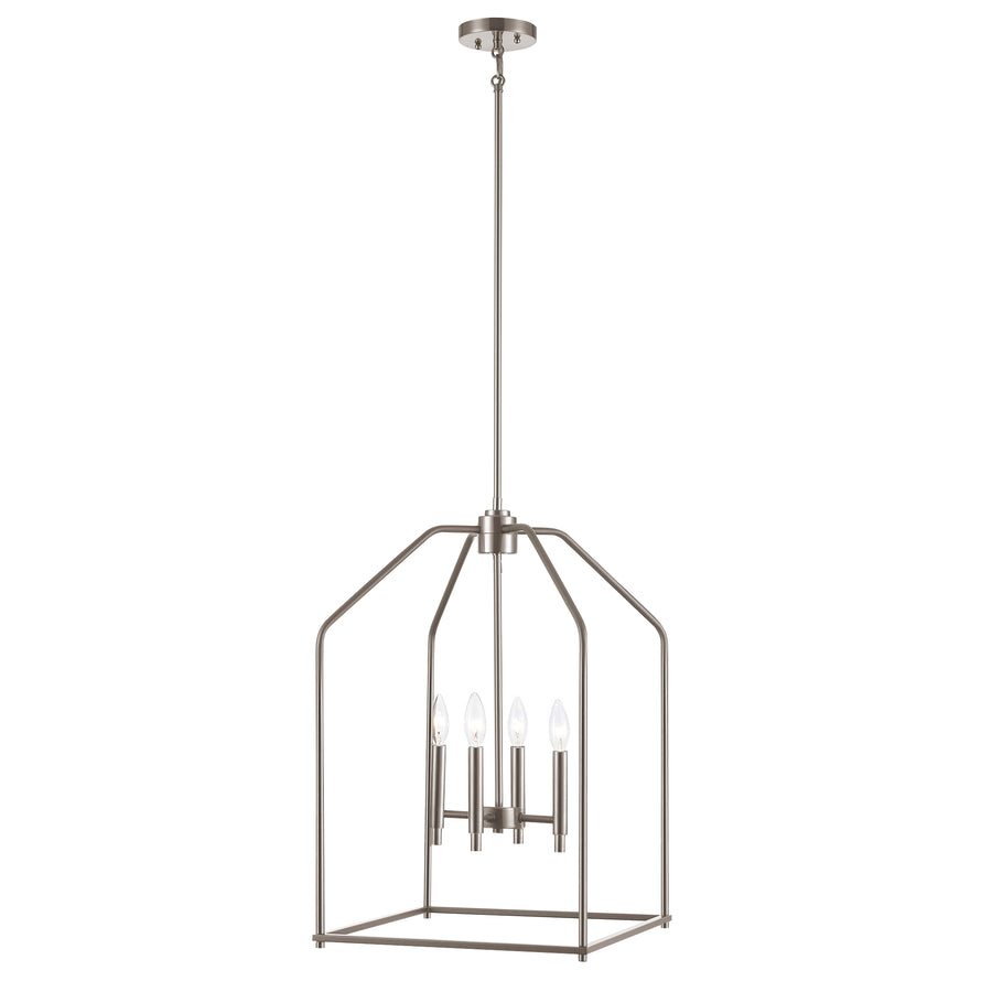 Birdy 4 - Light Caged Pendant - Brushed Nickel | 11834-16 BN