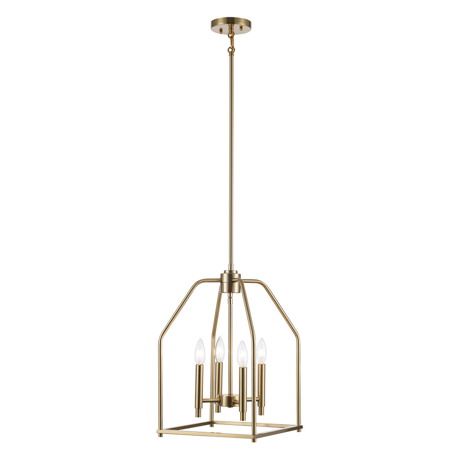 Birdy 4 - Light Caged Pendant - Antique Gold | 11834 AG