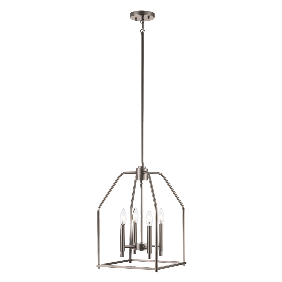 Birdy 4 - Light Caged Pendant - Brushed Nickel | 11834 BN