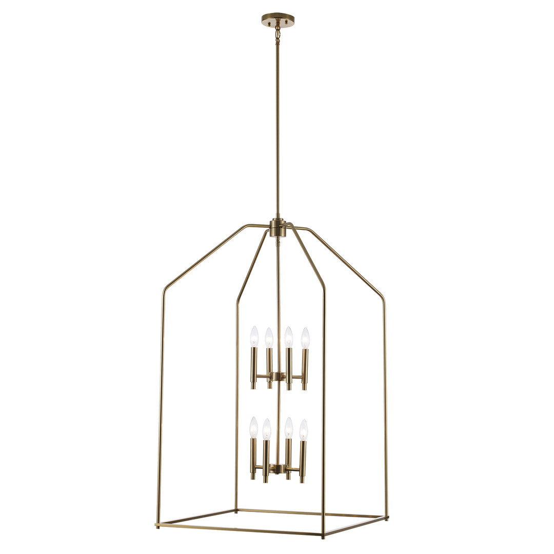 Birdy 8 - Light 2 tier Large Pendant - Antique Gold | 11838-24 AG