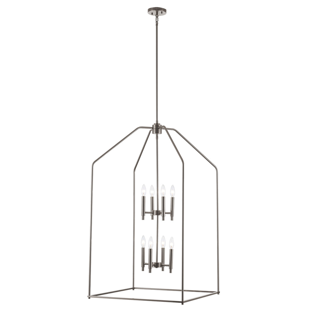 Birdy 8 - Light 2 tier Large Pendant - Brushed Nickel | 11838-24 BN