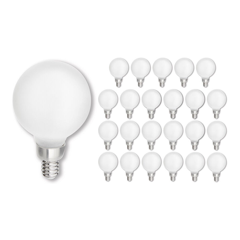 Lumiglo Bulb E12G162273MW-24 LED Bulb 24 Pack