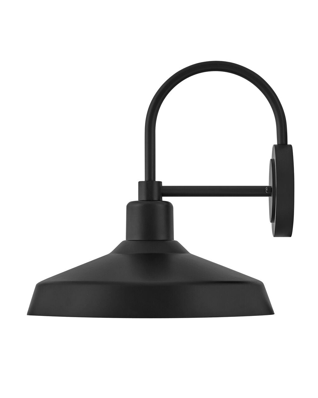 Forge 12070BK - Medium Wall Mount Barn Light - Black