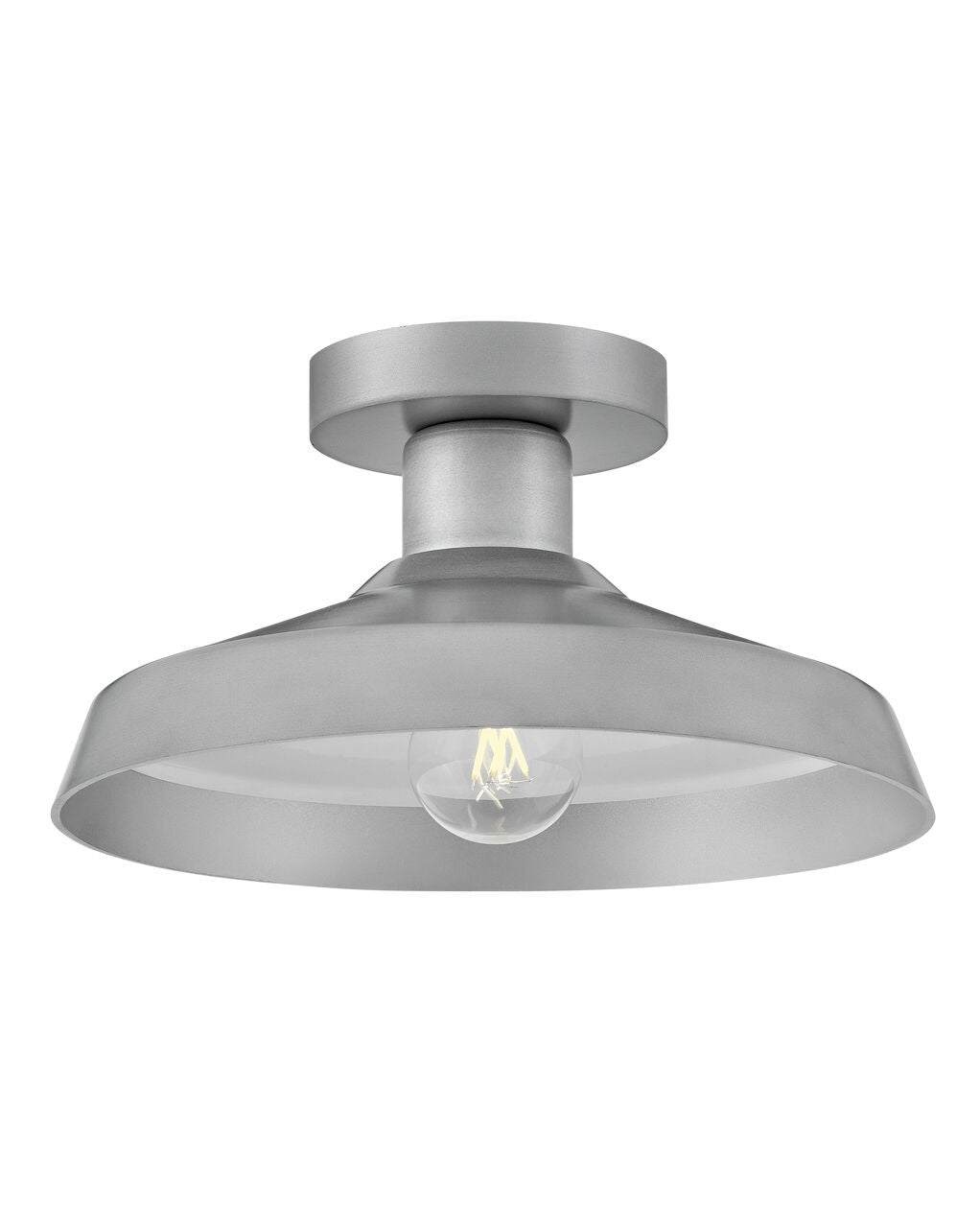 Forge 12072AL - Small Flush Mount - Grey