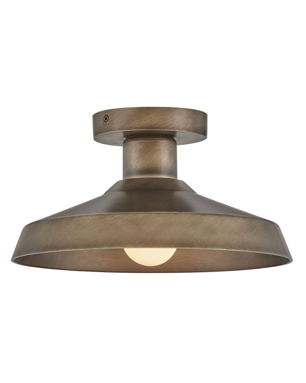 Forge 12072BU - Small Flush Mount - Bronze