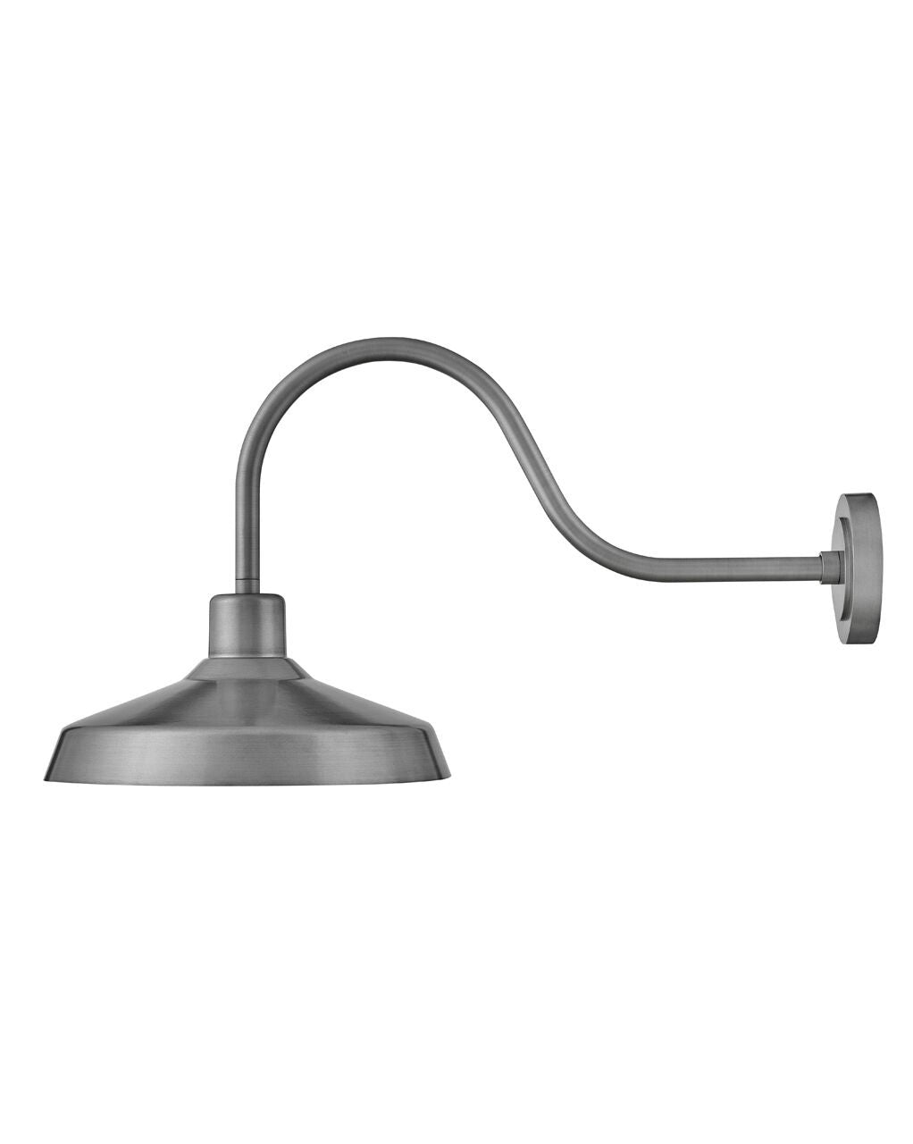 Forge 12074AL - Medium Wall Mount Barn Light - Grey