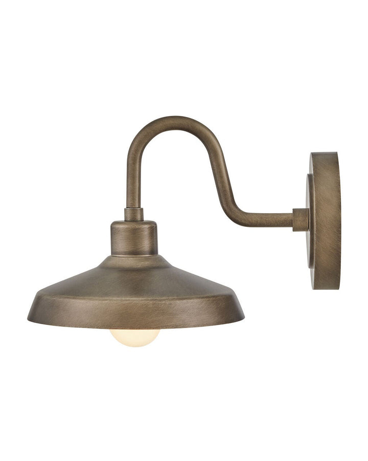 Forge 12076BU - Small Wall Mount Barn Light - Bronze