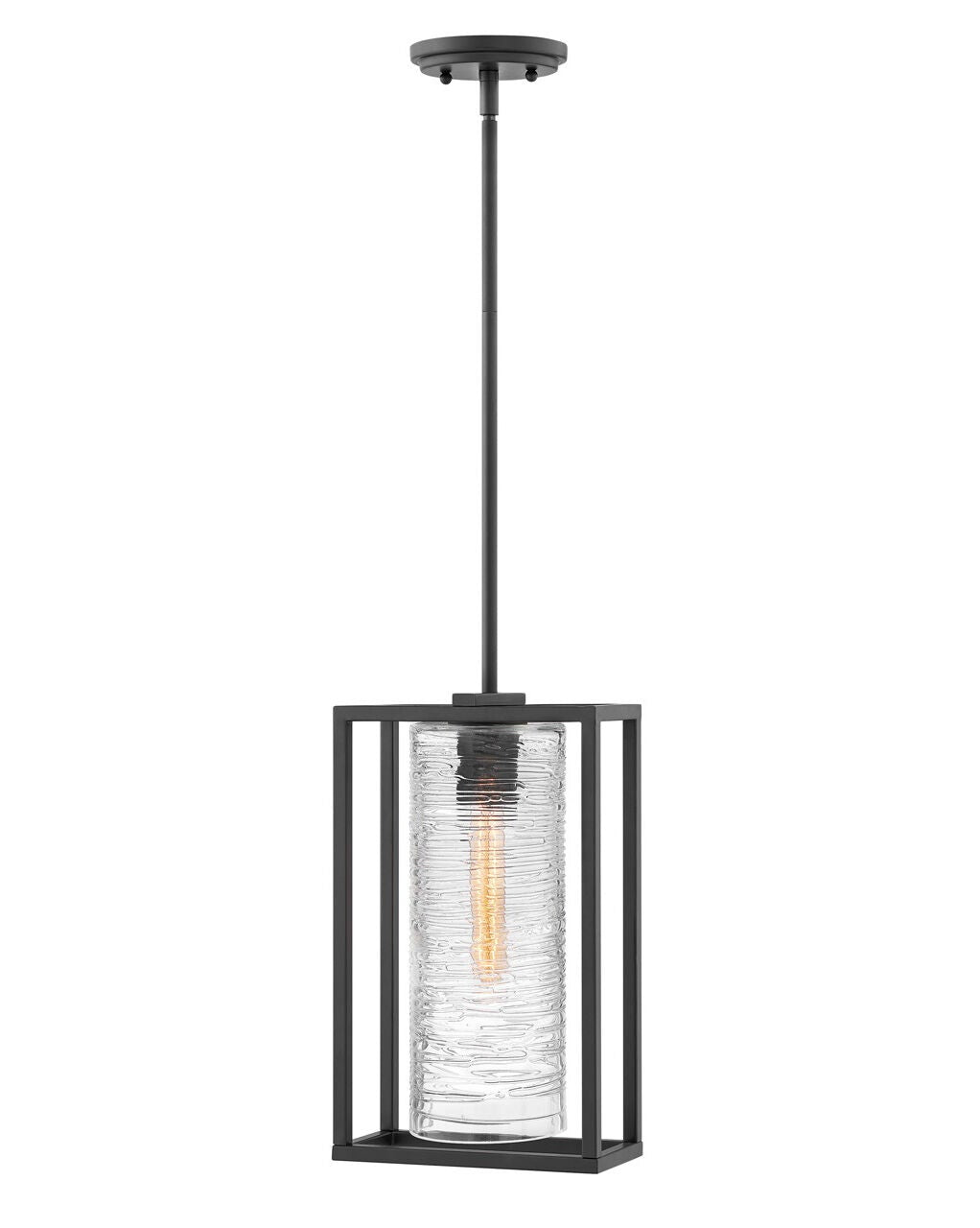 Pax 1252SK - Medium Hanging Lantern - Black