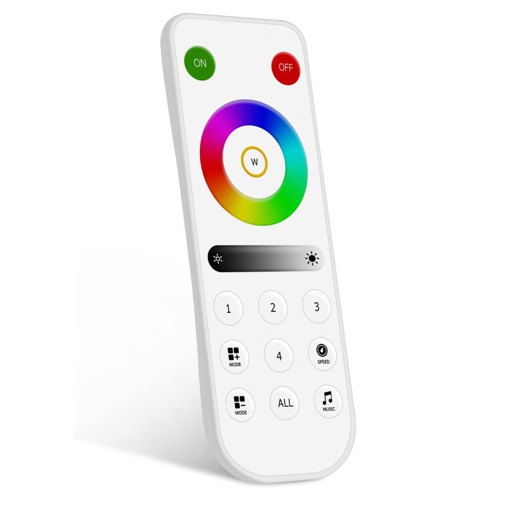 Richee Lighting - 4 Zone Multi-Compatible Spi Rgb Ic Remote - White