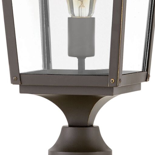 Jaymes 1291OZ - Medium Post or Pier Mount Lantern - Oil Rubbed Bronze