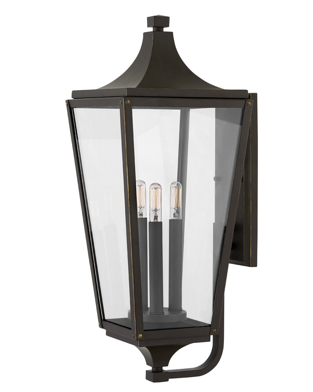 Jaymes 1295OZ - Large Wall Mount Lantern - Oil Rubbed Bronze