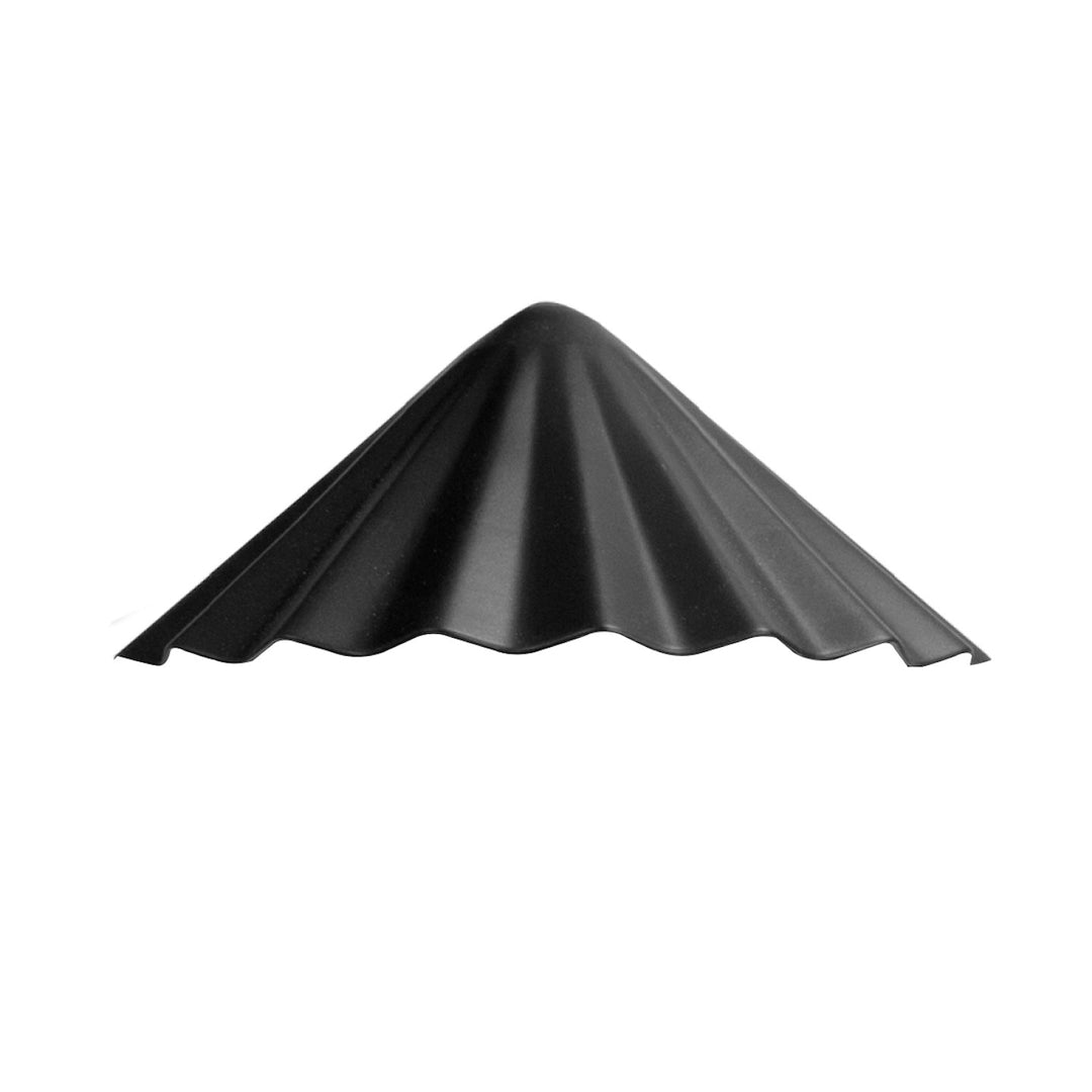 Path Light Cap Decorative - Aluminum Black