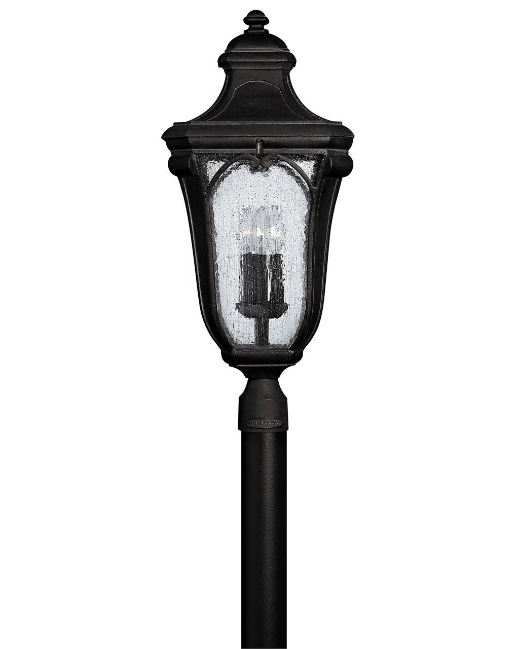 Trafalgar 1311MB - Large Post Top or Pier Mount Lantern - Black