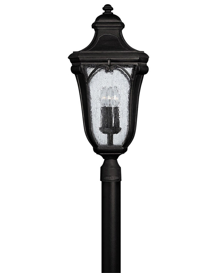 Trafalgar 1311MB - Large Post Top or Pier Mount Lantern - Black