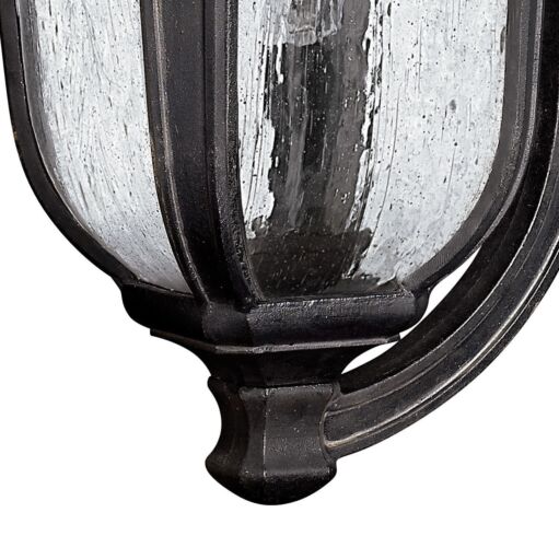 Trafalgar 1315MB - Large Wall Mount Lantern - Black