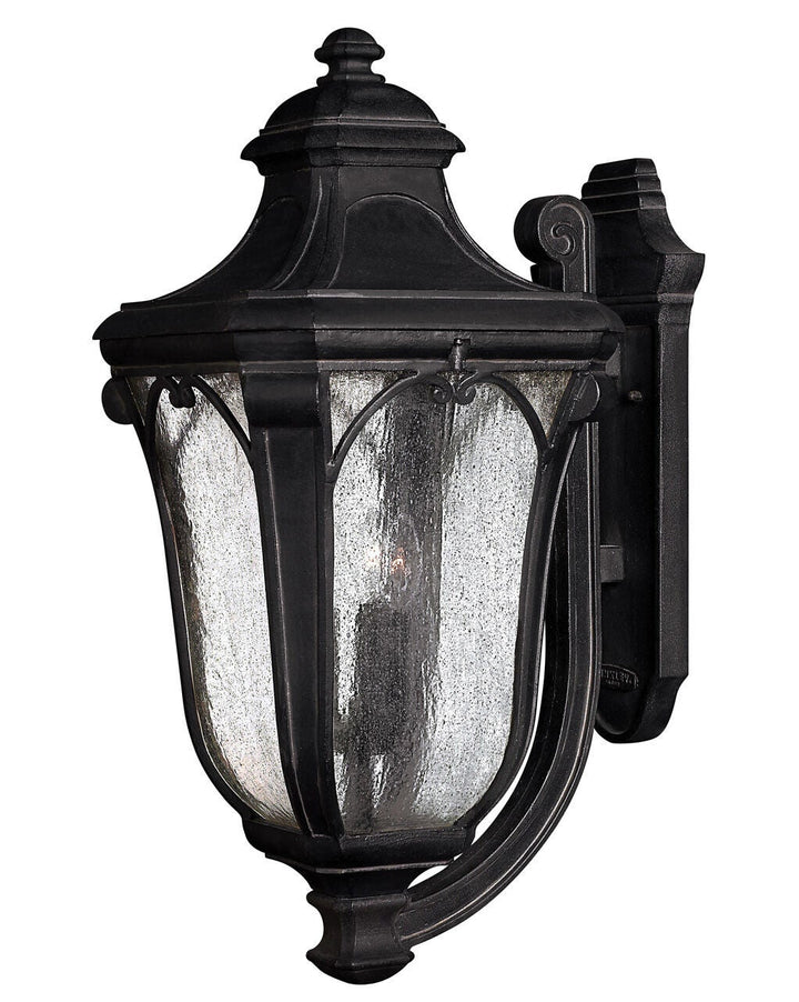 Trafalgar 1319MB Large Wall Mount Lantern - Black