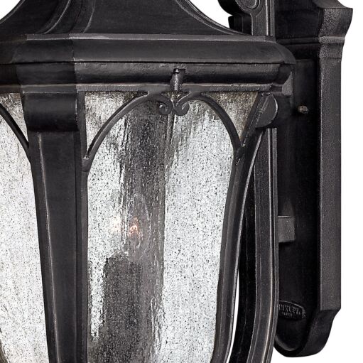 Trafalgar 1319MB Large Wall Mount Lantern - Black