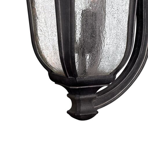 Trafalgar 1319MB Large Wall Mount Lantern - Black