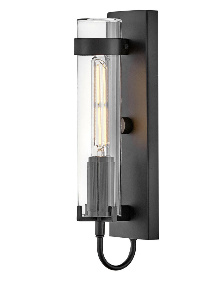 Ryden 13200BK - Medium Wall Mount Lantern - Black