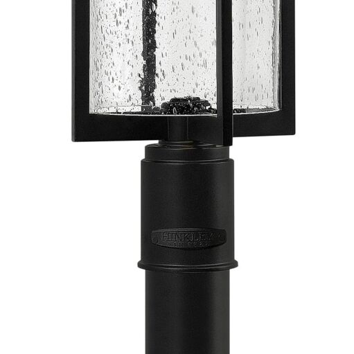 Shelter 1321BK - Large Post Top or Pier Mount Lantern - Black