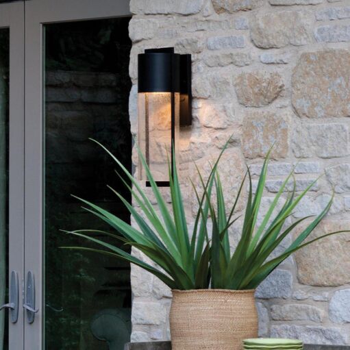 Shelter 1325BK - Large Wall Mount Lantern - Black