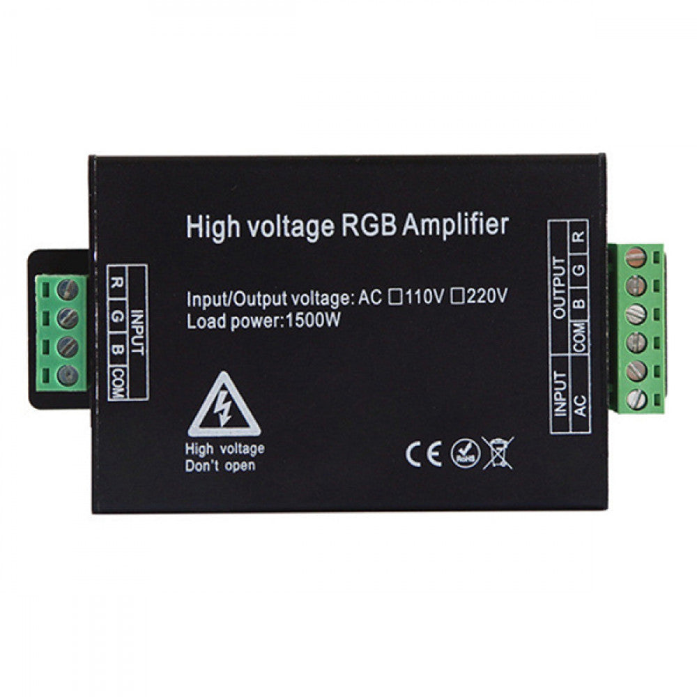 Richee Lighting - 120V Rgb Amplifier - Black